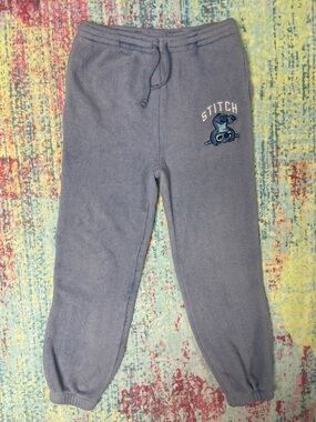 LG Lavender Stitch Fleece Joggers
